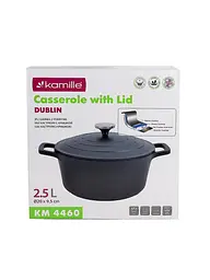 Каструля Kamille KM-4460 2,5л - мініатюра 8