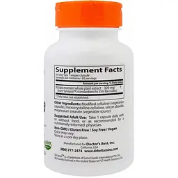 Бакопа Doctor's Best Bacopa With Synapsa 320 мг 60 капсул - мініатюра 2