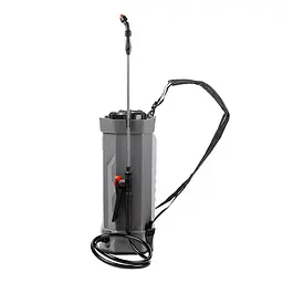 Обприскувач INTERTOOL DT 9016 акумуляторний ранцевий, обєм 16 л, продуктивність 3.1 л хв, акумулятор 12 В 8 Аг - мініатюра 7