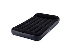 Матрац-велюр INTEX 99-191-25см до 136кг з підголівником, чорний 64141
