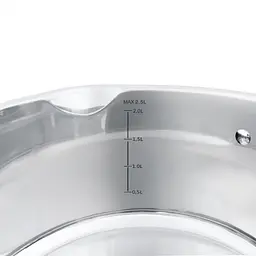 Каструля Krauff зі скляною кришкою 2.5 л 18 см (26-238-141) - мініатюра 6