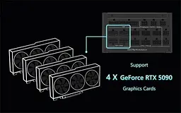 Блок живлення ASUS Pro WS 3000W Platinum (90YE00Z0-B0EA00) - мініатюра 7