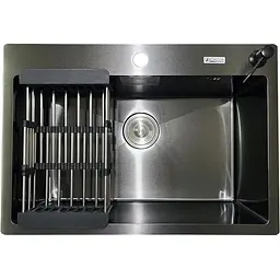 Кухонна мийка Romzha Arta U-600S BL