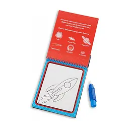 Набір для творчості Melissa & Doug Чарівна водна розмальовка Космос (MD30178) - мініатюра 2