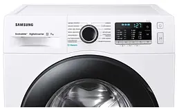Пральна машина Samsung WW70AGAS22AEUA White 7кг фронтальна 14 програм інвертор швидкість віджиму 1200 об/хв дісплей клас енергоспоживання A+++ 85x60x45 - мініатюра 3