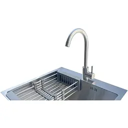 Комплект мийка + змішувач Romzha Arta U-490 (A) - мініатюра 4