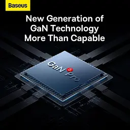 Адаптер зарядний - комплект Baseus Gan5 Pro Fast Charger 65W + Type-C to Typc-C cable (CCGP120201) - мініатюра 3