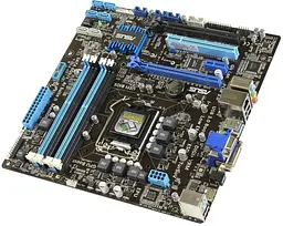 Материнська плата ASUS P8H77-M (P8H77-M) (s1155, Intel H77, Micro-ATX) Б/в - мініатюра 2