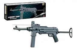 Іграшковий автомат Шмайсер MP40T на кульках кульки на батарейках, в коробці р.43, 6x18, 5x5, 8 см