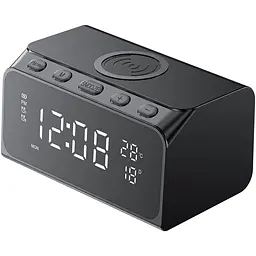 Бездротовий зарядний пристрій Havit W3041 15W 6 в 1 black (HV-W3041) - мініатюра 2