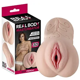 Мастурбатор Real Body Frenchy (тілесний) - мініатюра 2