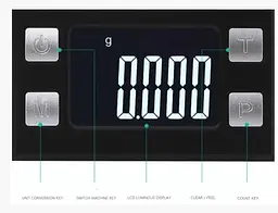 Ювелірні ваги TL-50 50г високоточні 0.001 г - мініатюра 6
