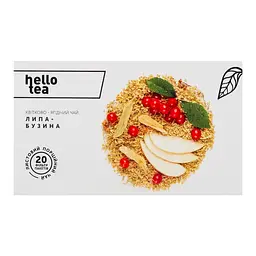 Чай Hello Tea Липа - Бузина 20 пак 50 г - мініатюра 2