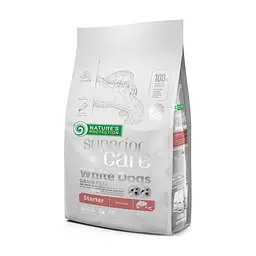 Сухий корм для собак Nature's Protection Superior Care White Dogs Grain Free Starter 1.5 кг (NPSC45669)