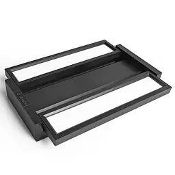 LED світильник настінний з сенсором Videx WL01, 12W 2800-4000-6000K чорний (28723-000) - мініатюра 8