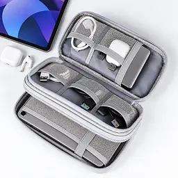 Чохол - органайзер для зберігання зарядних, Power Bank, навушників 19х11х3.5см - мініатюра 5
