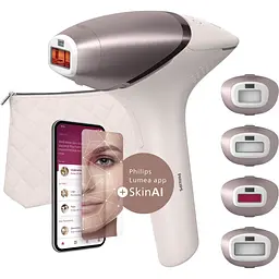 Фотоепілятор Philips Lumea IPL 9900 Series рожевий (BRI977/00)