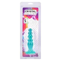 Анальний стимулятор Doc Johnson Crystal Jellies Anal Delight, 14 см - мініатюра 2