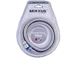Шланг для душу MIXXUS 175см нержавіюча сталь хром з нерж. сталі SUS304
