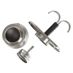 Кавоварка Bo-Camp Stainless Steel 2-cups Silver (2200545), Сріблястий - мініатюра 12