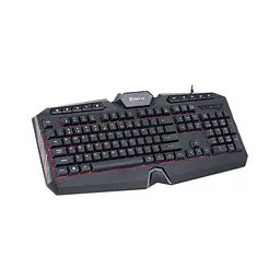 Мембранна ігрова клавіатура дротова XTRIKE ME KB-509 RGB Black XTRIKE ME (27035-000)