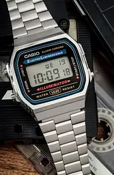 Годинник Casio A168WA-1YES - мініатюра 6