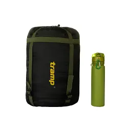 Спальний мішок Tramp Kingwood Regular Olive/Grey L (UTRS-053R-L) - мініатюра 12
