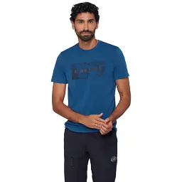 Футболка Mammut Trovat T-Shirt Logo L marine - миниатюра 2