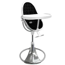 Стільчик для годування Bloom Fresco Silver/Midnight black (E10535-S\U10543-MB) - мініатюра 2