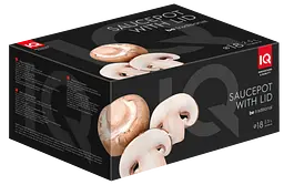 Каструля IQ Be Traditional з кришкою 18 см 2.5 л (IQ-2046-18) - мініатюра 5