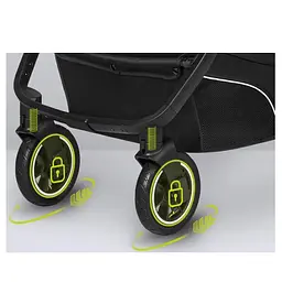 Універсальна коляска 3 в 1 Lionelo Bianka Black Onyx, чорний (LO-BIANKA 3IN1 BLACK ONYX) - мініатюра 13