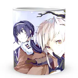 Кухоль GeekLand Bungou Stray Dogs Проза Бродячих Псів Ацуши Дазай Кьока BSD 12 330 мл білий - мініатюра 2