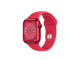 Смарт-годинник Apple Watch Series 8 GPS 41mm PRODUCT RED Aluminum Case w. PRODUCT RED S. Band - M/L (MNUH3)