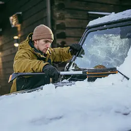 Щітка-скребок телескопічна поворотна Fiskars X-series™ (1078492) - мініатюра 5