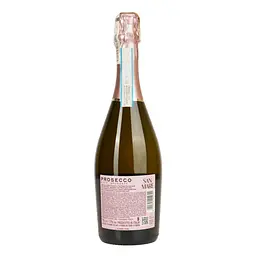 Вино ігристе San Mare Prosecco DOC Spumante екстрасухе біле 11% 0.75 л - мініатюра 4