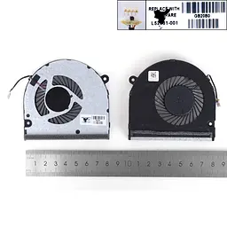 Вентилятор для HP Envy 17-CE 17M-CE 17T-CE TPN-W145, (L52661-001, NS85C25-18J05) - мініатюра 3