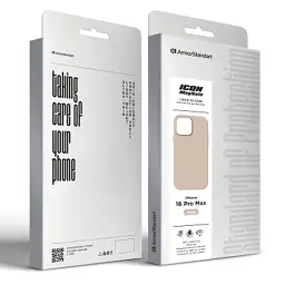 Чохол до мобільного телефона Armorstandart ICON2 MagSafe Apple iPhone 16 Pro Max Ivory (ARM80195) - миниатюра 2