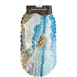 Килимок для ванної Eco Fabric Камінці 66х38 см фото-прінт Море (6638-003) - мініатюра 3