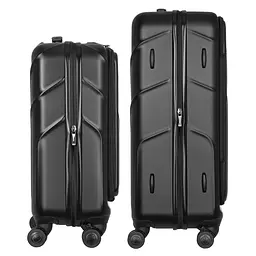 Wenger Набір валіз Wenger Amplix Hardside, полікарбонат, (S+M), TSA, 4 колеса, EXP, чорний - мініатюра 5