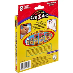Маркери Cra-Z-Art Super Washable легкозмивні 8 шт. (10000CRA) - мініатюра 4