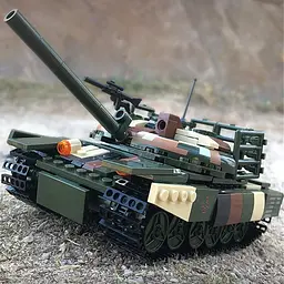 Військовий Конструктор Танк Т-72 Xingbao 422 Деталей - мініатюра 4