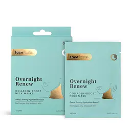 Колагенова маска для шиї Overnight renew Face Facts 3х15 мл