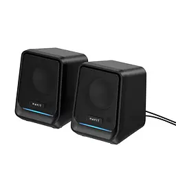 Стерео колонки HAVIT SK767 USB 10W RGB Black HAVIT (29405-000)