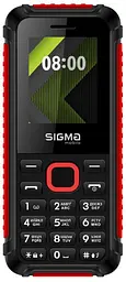 Мобiльний телефон Sigma mobile X-style 18 Track Dual Sim Чорний/Червоний