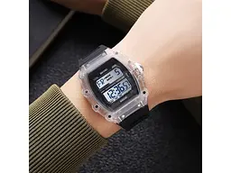 Чоловічий наручний годинник 2296WTBK White-Black Skmei acs0030040 - мініатюра 5