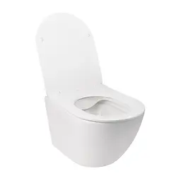Набір: Qtap інсталяція 3 в 1 Nest QT0133M425 з панеллю змиву квадратною QT0111M06028CRM + унітаз з сидінням Jay QT07335176W - мініатюра 4