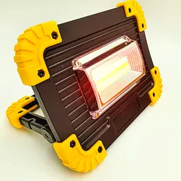 LED Прожектор акумуляторний COB 20Вт світлодіодний ліхтар 5 режимів з функцією Power Bank UKC 811 - мініатюра 8