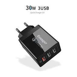 Зарядное устройство для Essager ECTQC3-FBB01 - миниатюра 4