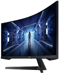 Монiтор Samsung 34" Odyssey G5 (LC34G55TWWIXUA) VA Black Curved - мініатюра 5