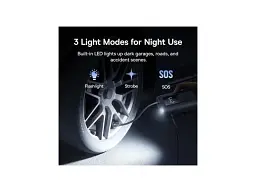 Автомобільний компресор BASEUS GoTrip VA1 (C0119701) - мініатюра 7